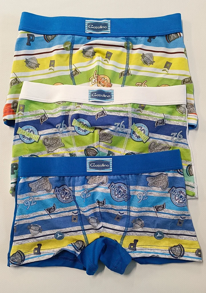 Chlapčenské boxerky Gasolino U/3528 8 MIX