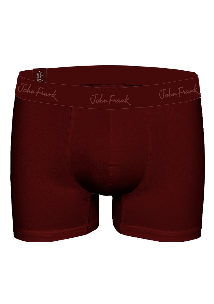 Boxerky JOHN FRANK JFBMOD10 Barva: Bordó, Velikost: S