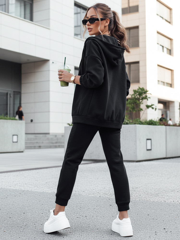 Dámská tepláková souprava AMILIA PREMIUM černá FashionStreet AY0741 M (obrázek 4)