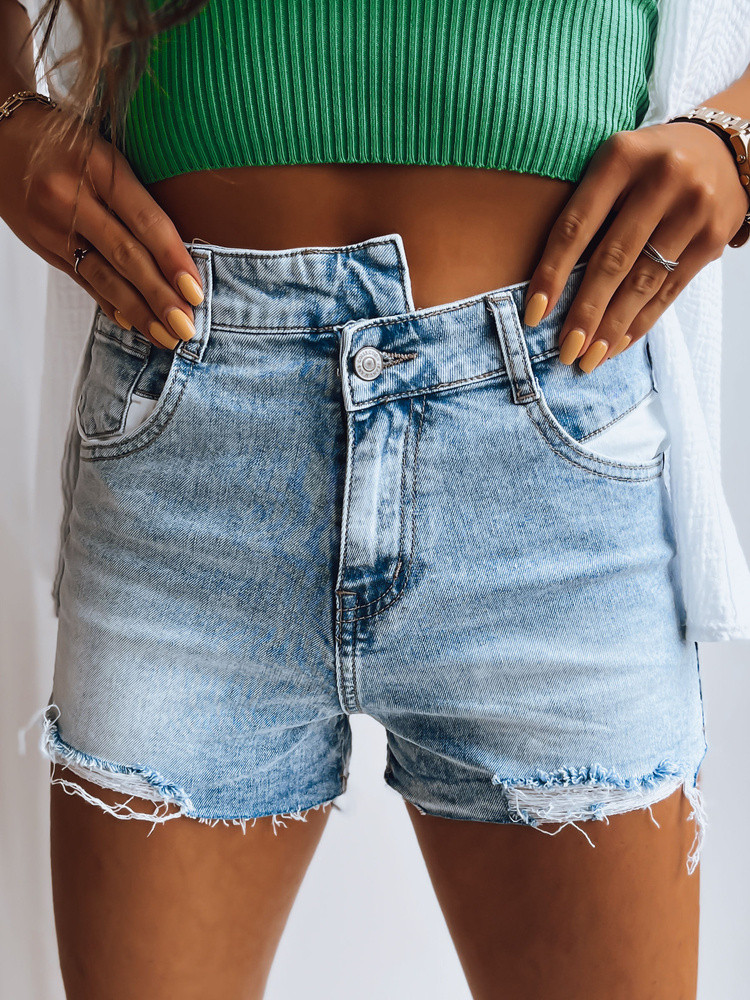 Dámské džínové šortky SEA BREEZE blue FashionStreet SY0313 S