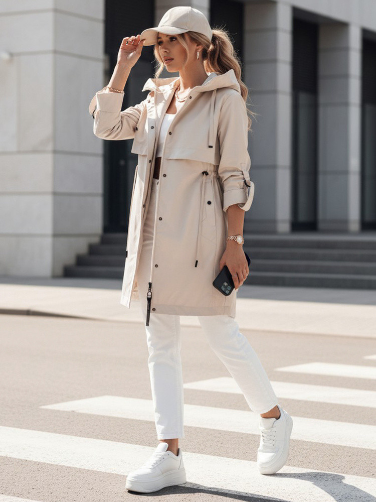 Dámská přechodná bunda parka béžová NOCITO FashionStreet TY4200 XL (obrázek 3)