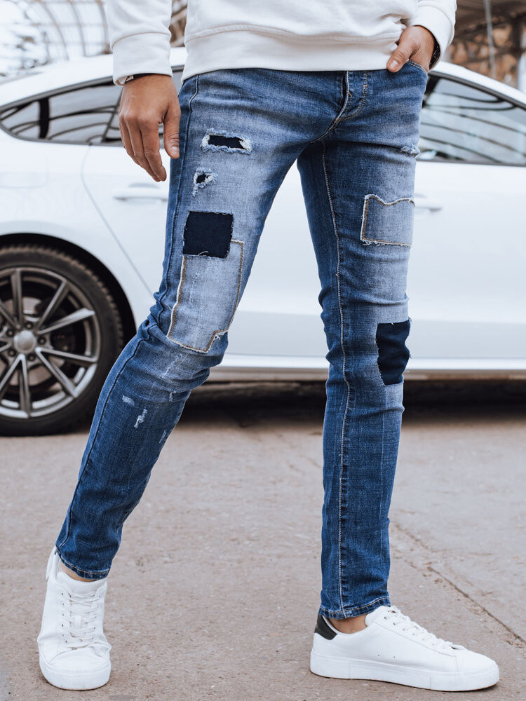 FashionStreet pánské modré džínové kalhoty UX4297 s31 (obrázek 4)