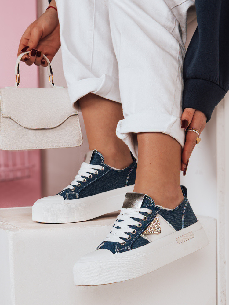 Dámské tenisky na platformě TRENDIS denim FashionStreet ZY0678 38 (obrázek 3)