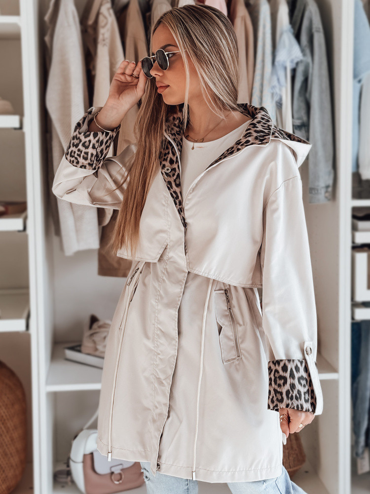 Dámska prechodná bunda PANTER white FashionStreet TY4802 XXL