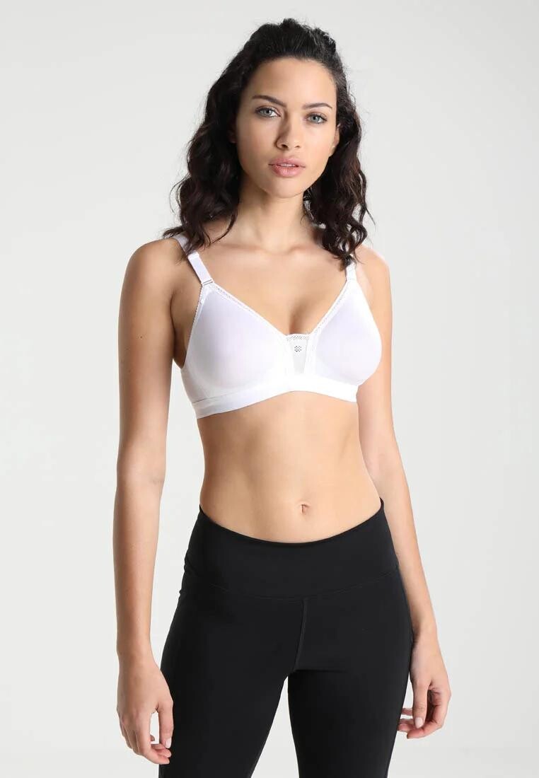 Levně Dámská sportovní podprsenka Triaction Trophy N - WHITE - bílá 0003 - TRIUMPH WHITE 80E