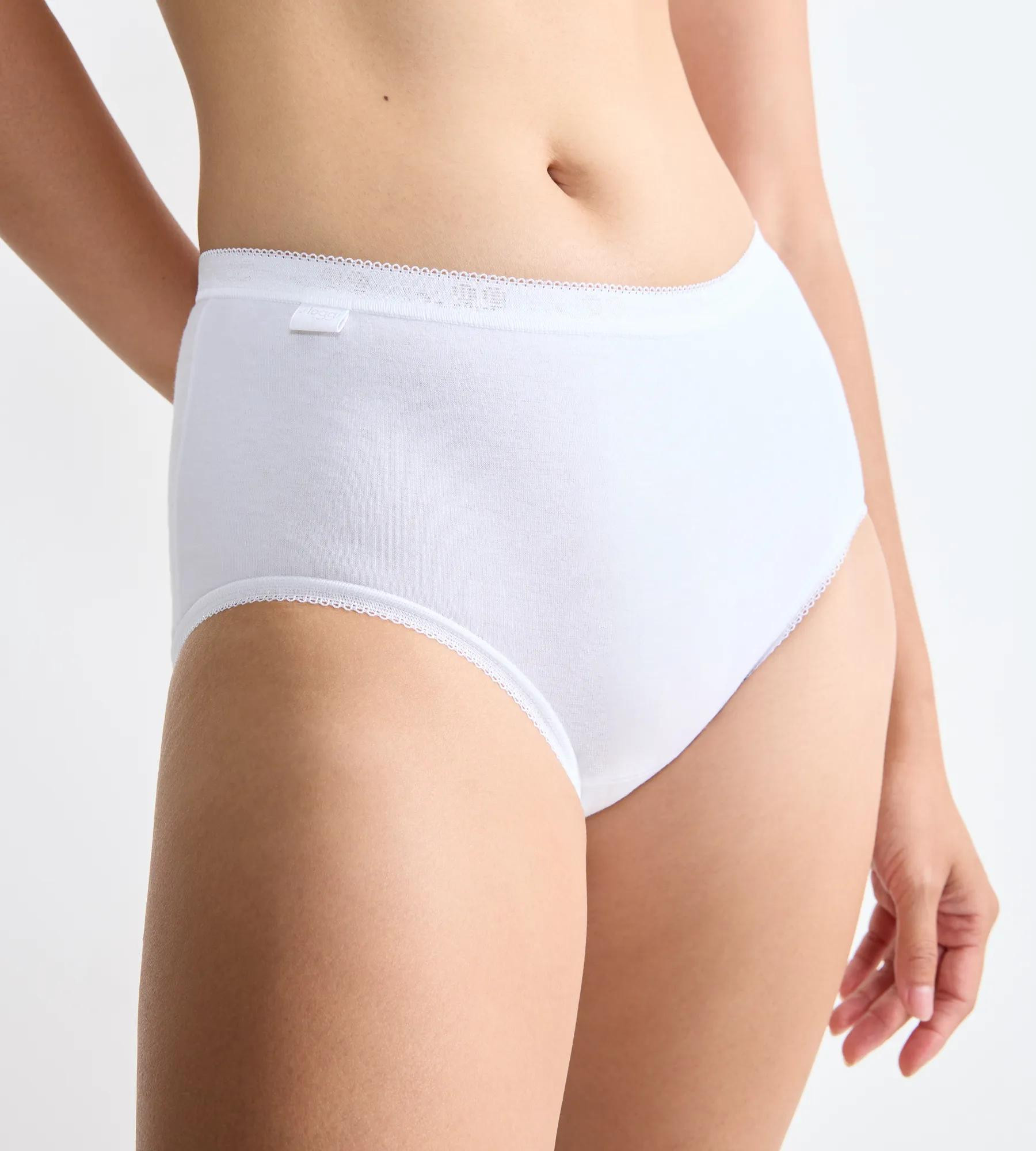sloggi Basic+ Midi 3P - WHITE - SLOGGI WHITE - SLOGGI 44 (obrázek 7)