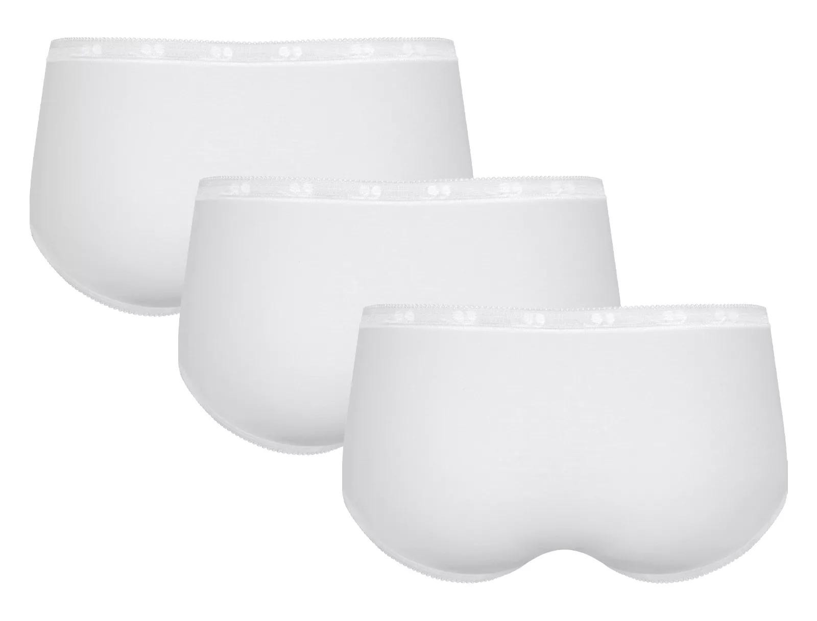 sloggi Basic+ Midi 3P - WHITE - SLOGGI WHITE - SLOGGI 44 (obrázek 6)