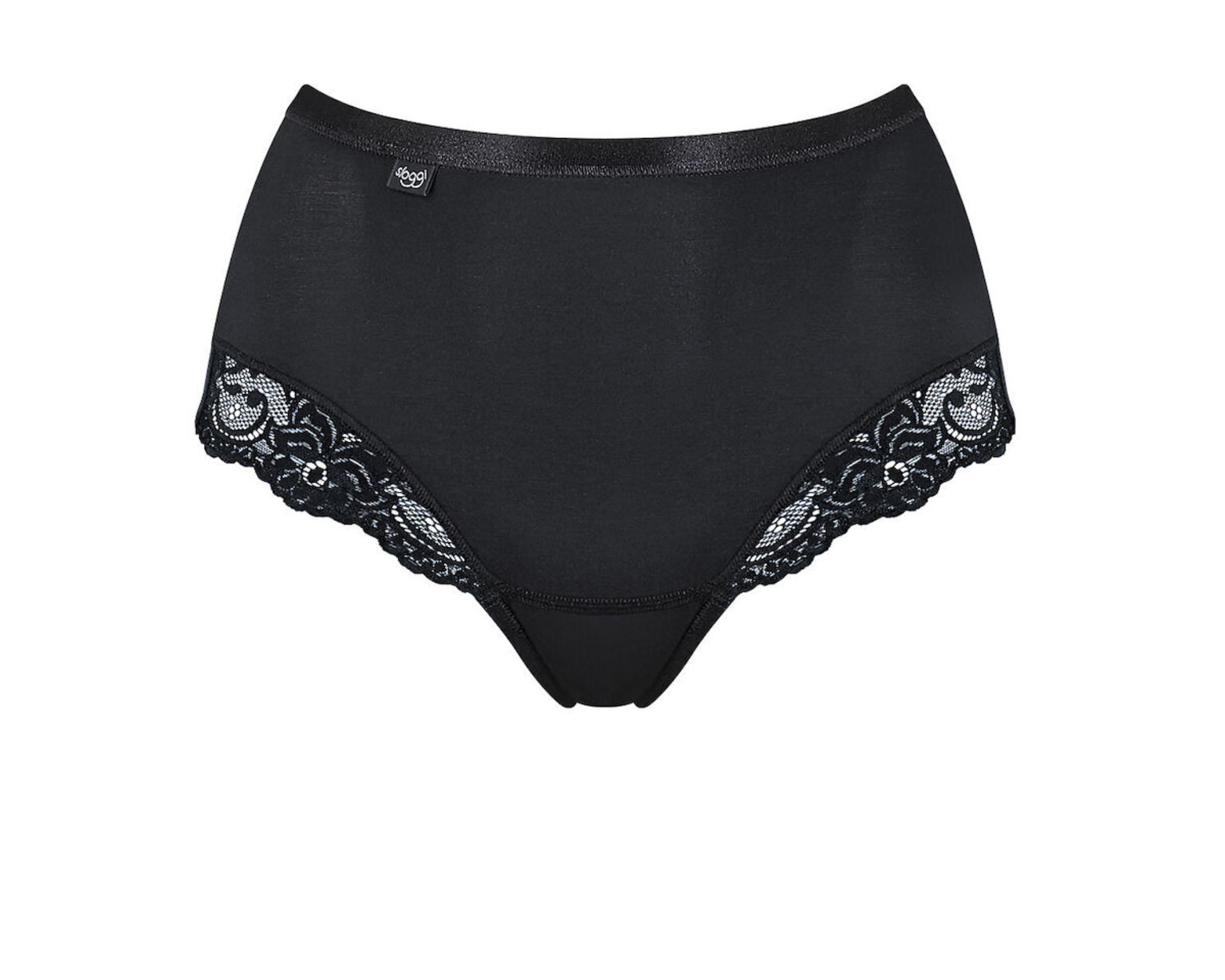 Dámské kalhotky Romance Maxi černé - Sloggi BLACK 50