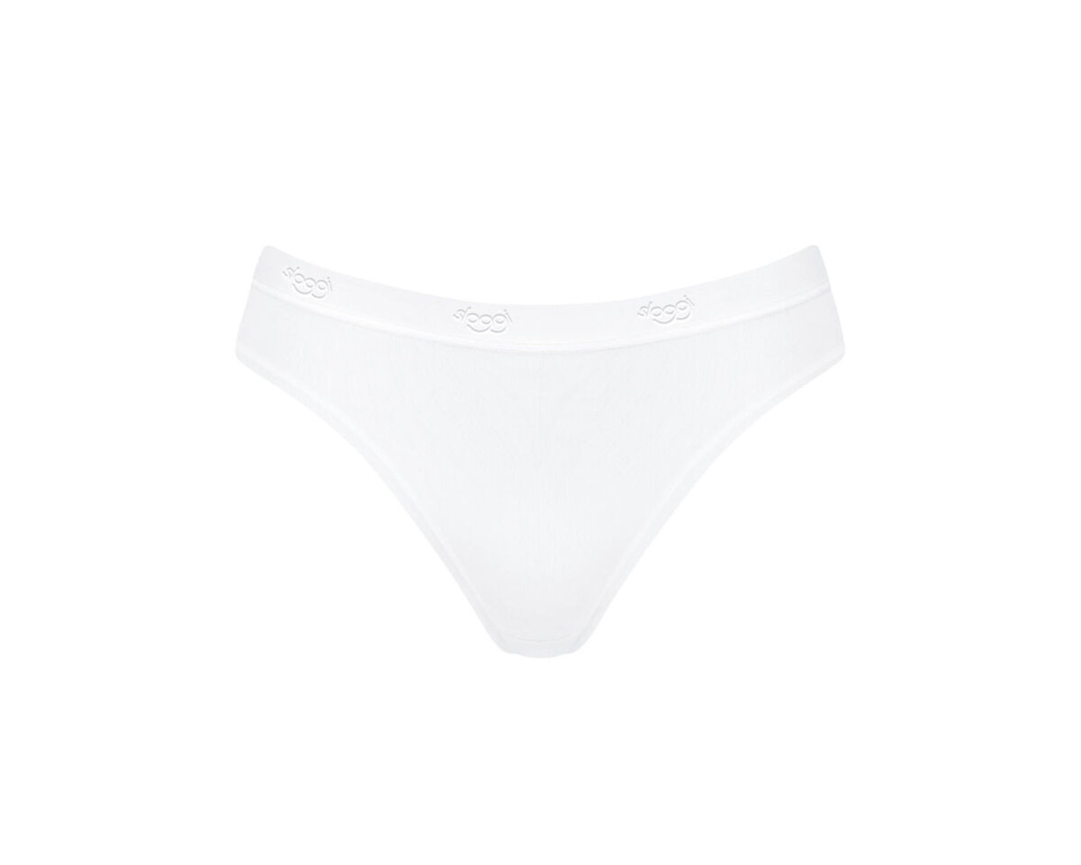 Dámské kalhotky Sensual Fresh Tai bílé - Sloggi WHITE 40