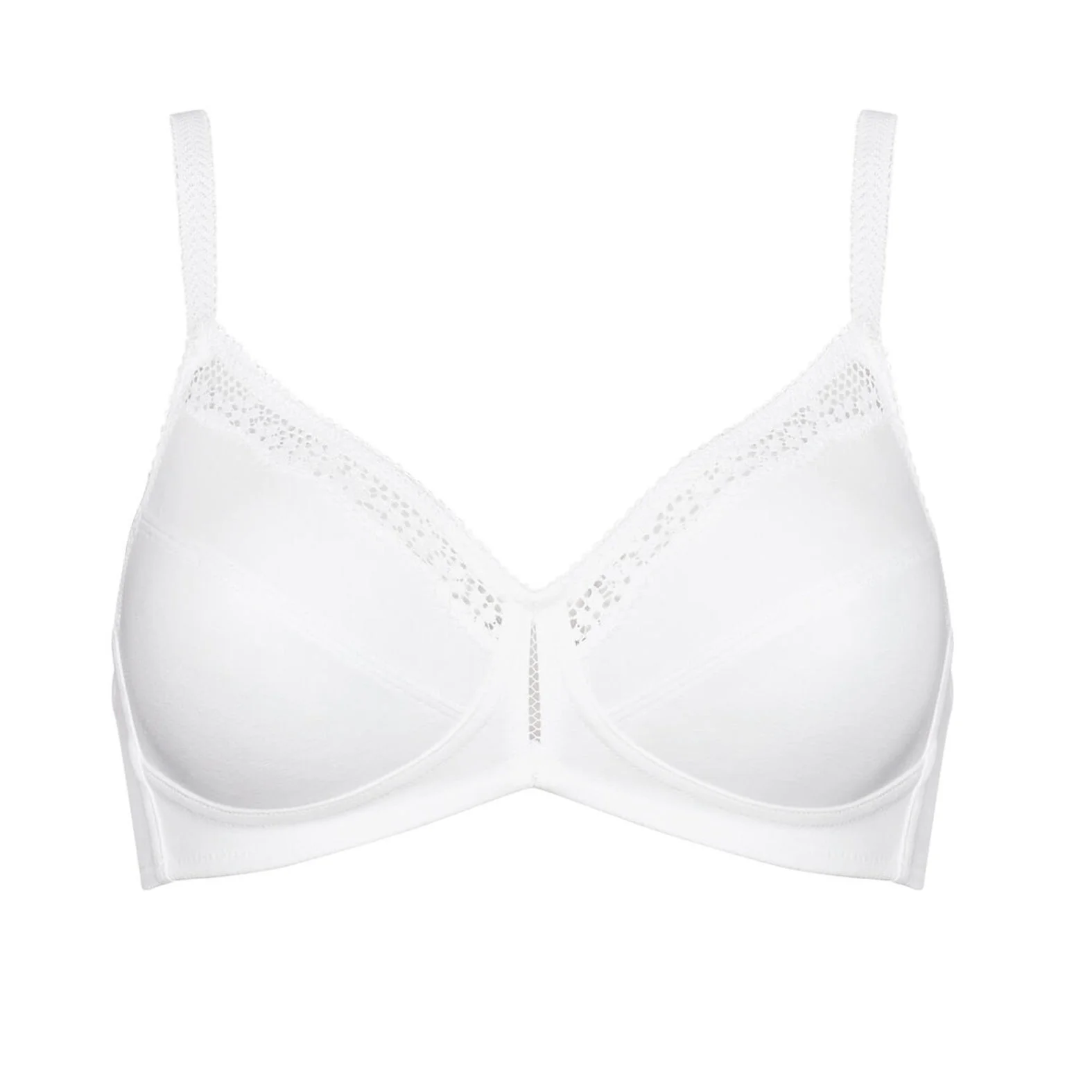 Dámská podprsenka Cotton Beauty N bílá - Triumph WHITE 80B (obrázek 7)