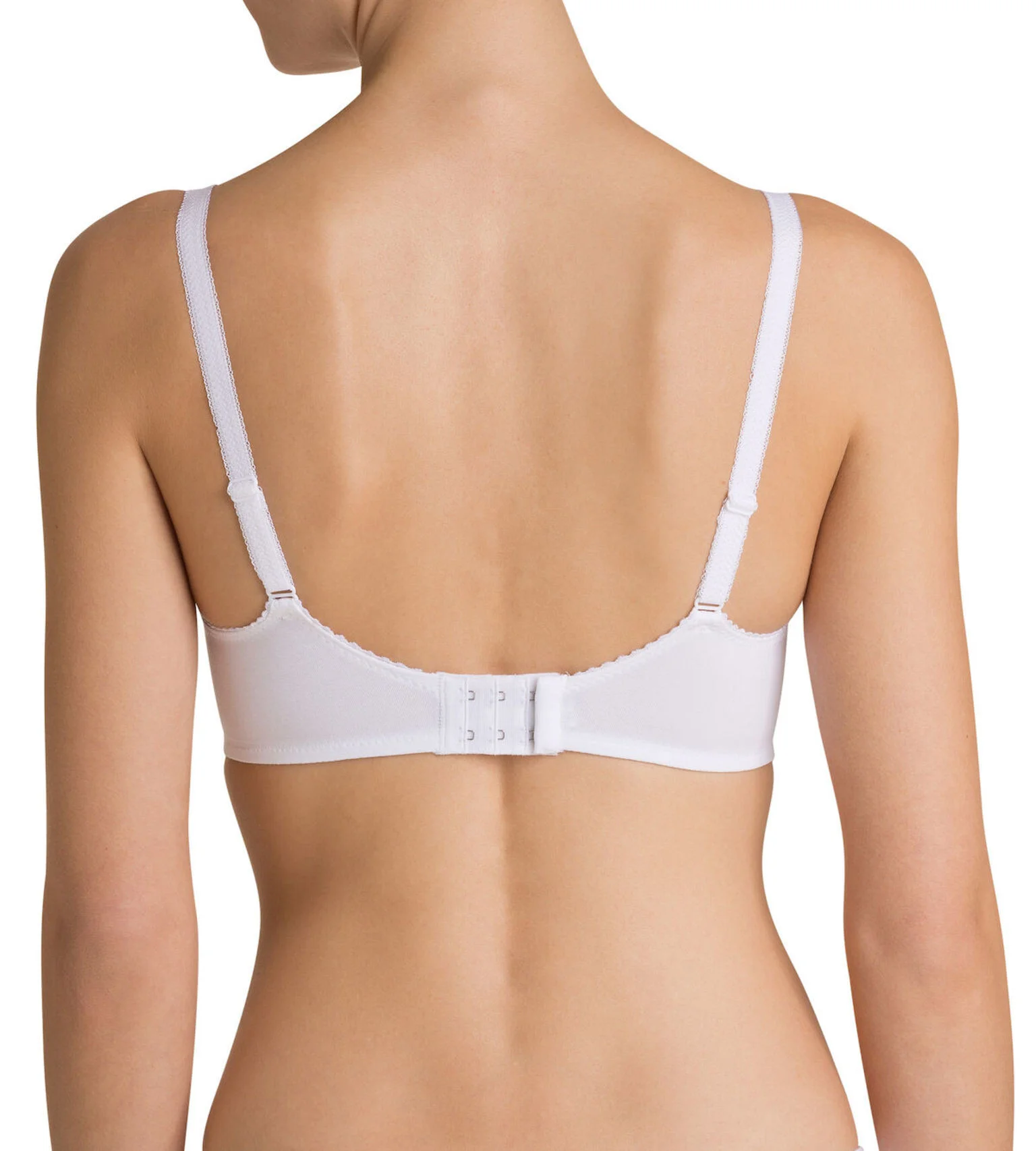 Dámská podprsenka Cotton Beauty N bílá - Triumph WHITE 80B (obrázek 3)