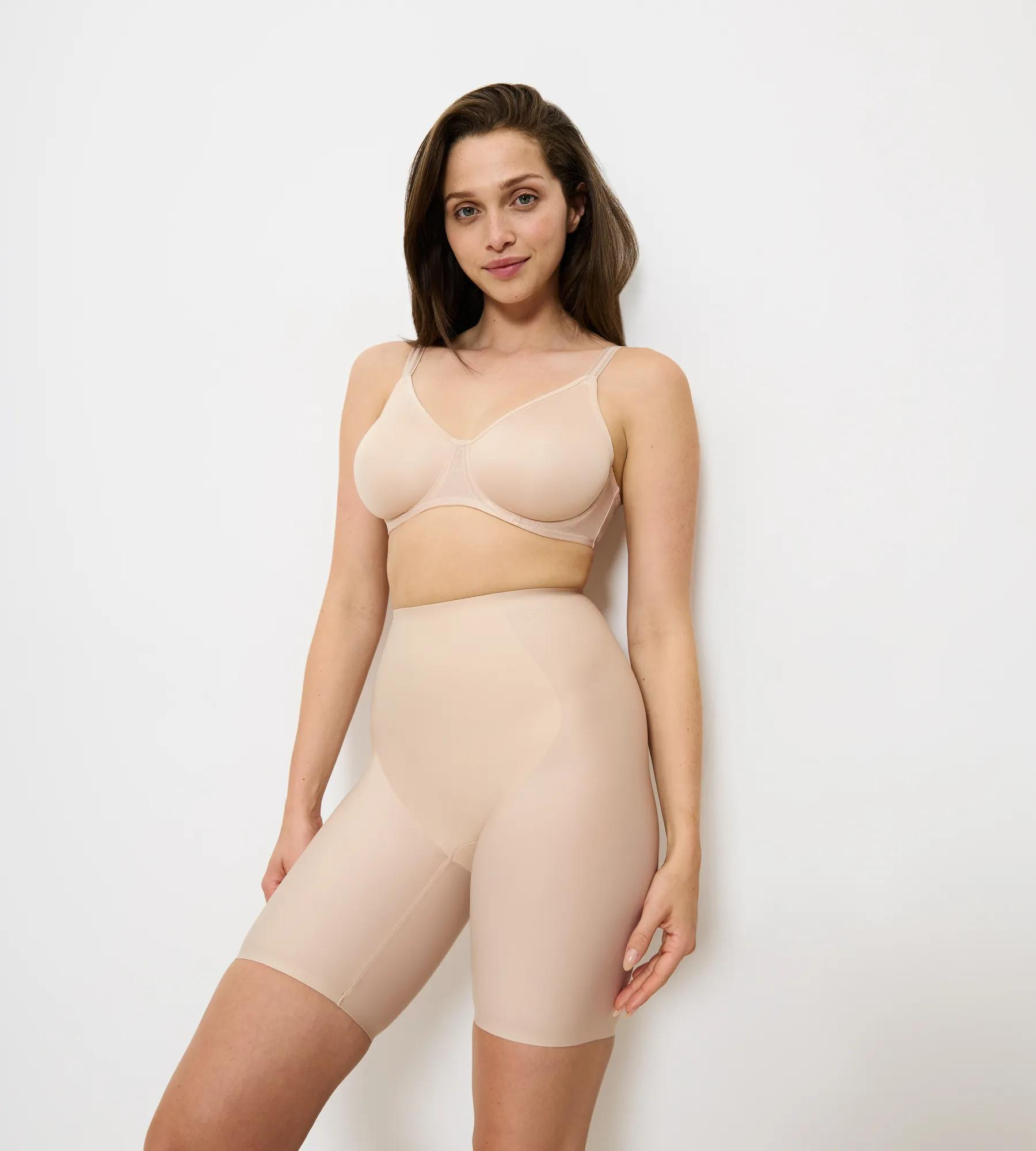 Podprsenka s kosticemi Urban Minimizer W X - NUDE BEIGE - béžová 00NZ - TRIUMPH BROWN 75E