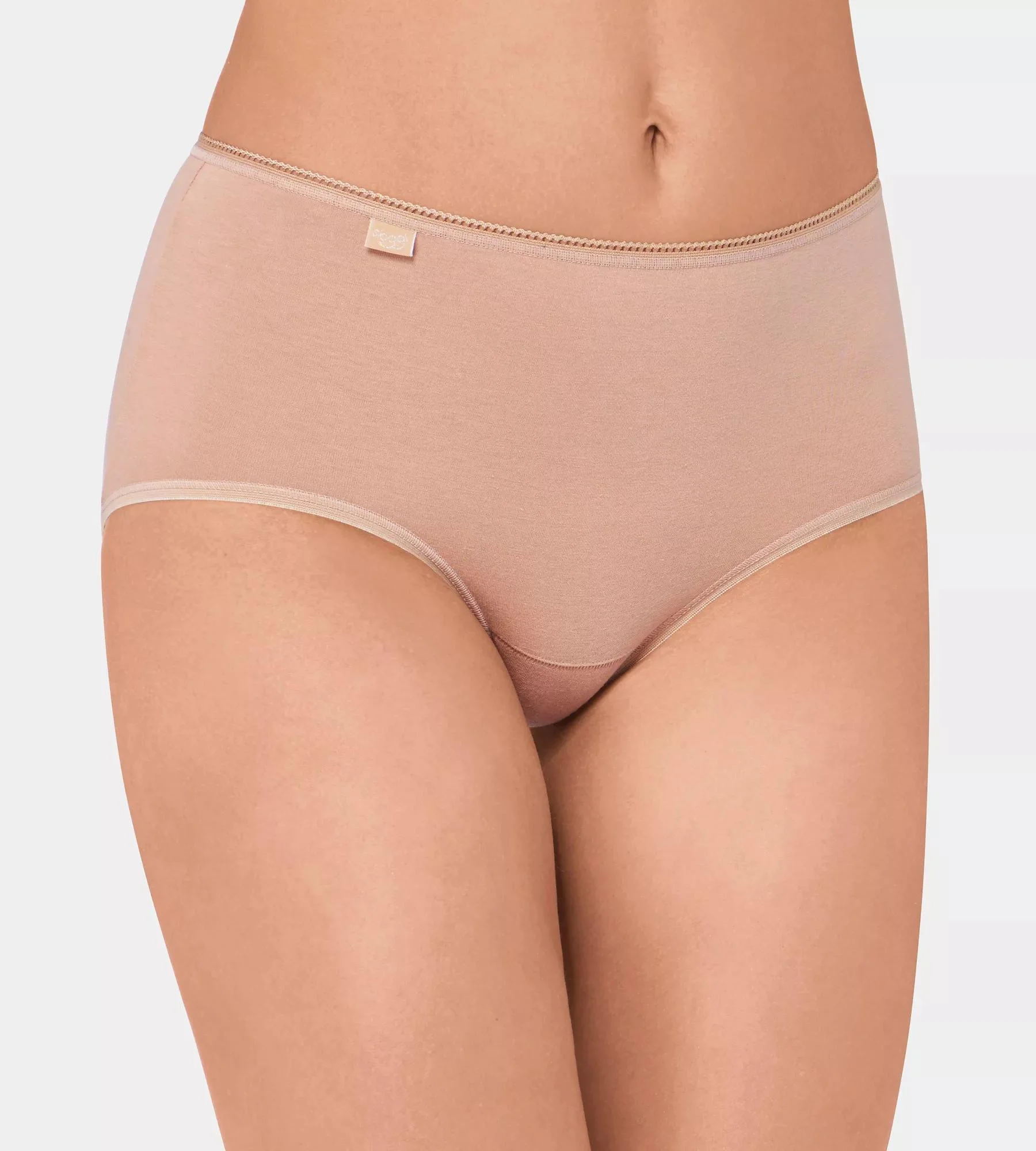 sloggi 24/7 Cotton Midi C3P - BROWN - SLOGGI BROWN - SLOGGI 46