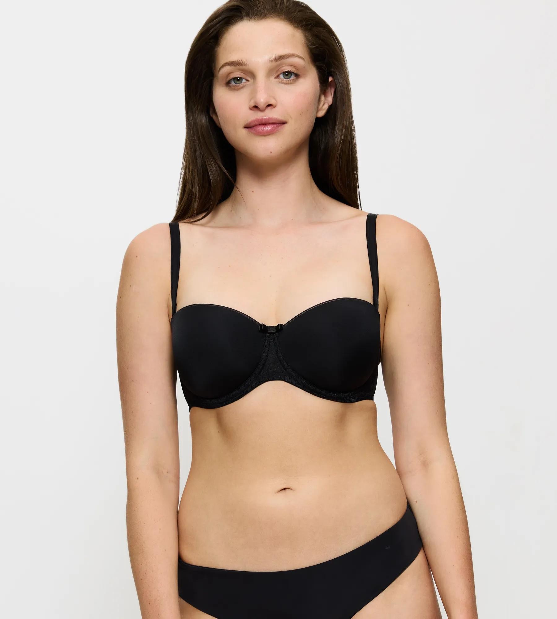 Levně Dámská podprsenka Beauty-Full Essential WDP - BLACK - černá 0004 - TRIUMPH BLACK 85D