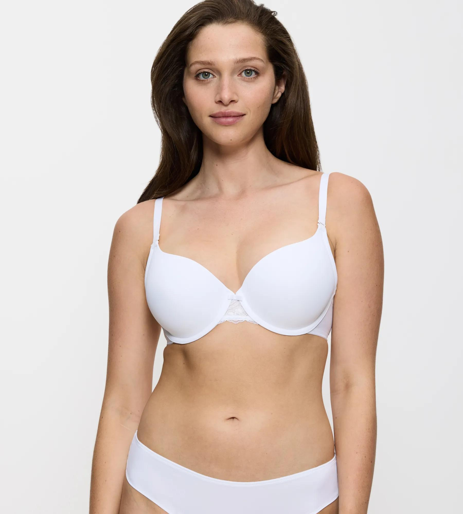 Triumph LOVELY MICRO – Polstrovaná kosticová podprsenka pro celodenní pohodlí Triumph WHITE 85B