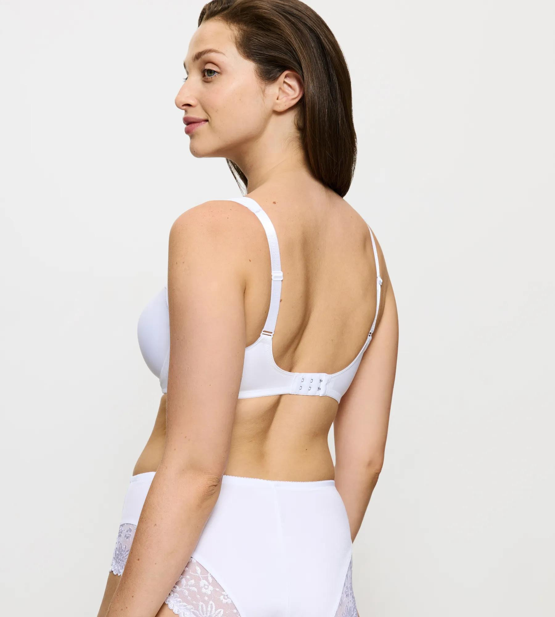 MODERN SOFT+COTTON - Minimizer podprsenka: optické zmenšení o 1 velikost Triumph WHITE 75C (obrázek 4)