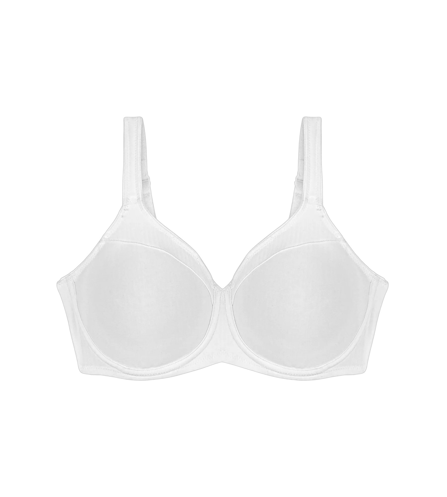 MODERN SOFT+COTTON - Minimizer podprsenka: optické zmenšení o 1 velikost Triumph WHITE 75C (obrázek 3)