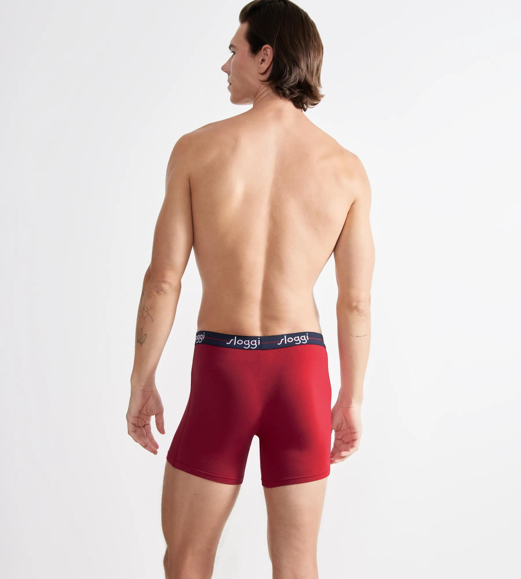 Pánské boxerky Start Short C2P box - červené M008 - SLOGGI BLUE 6 (obrázek 3)