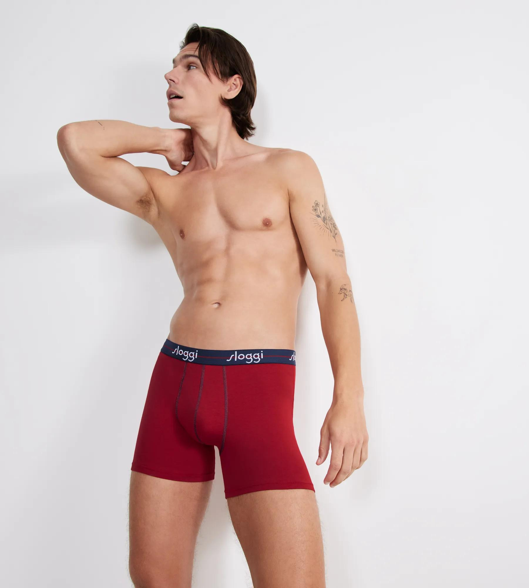 Pánské boxerky Start Short C2P box - červené M008 - SLOGGI BLUE 6 (obrázek 6)