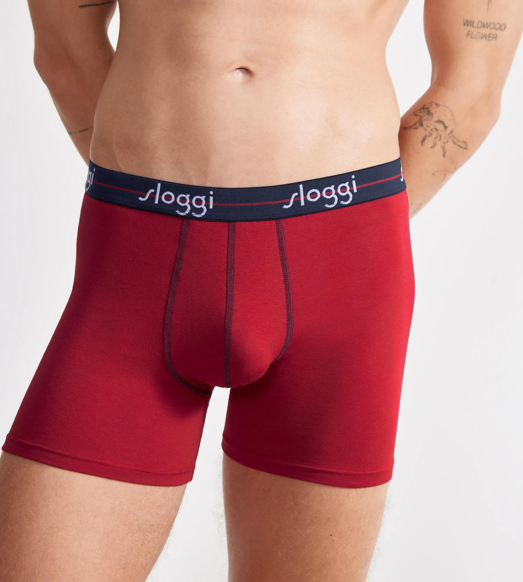 Pánské boxerky Start Short C2P box - červené M008 - SLOGGI BLUE 6 (obrázek 4)