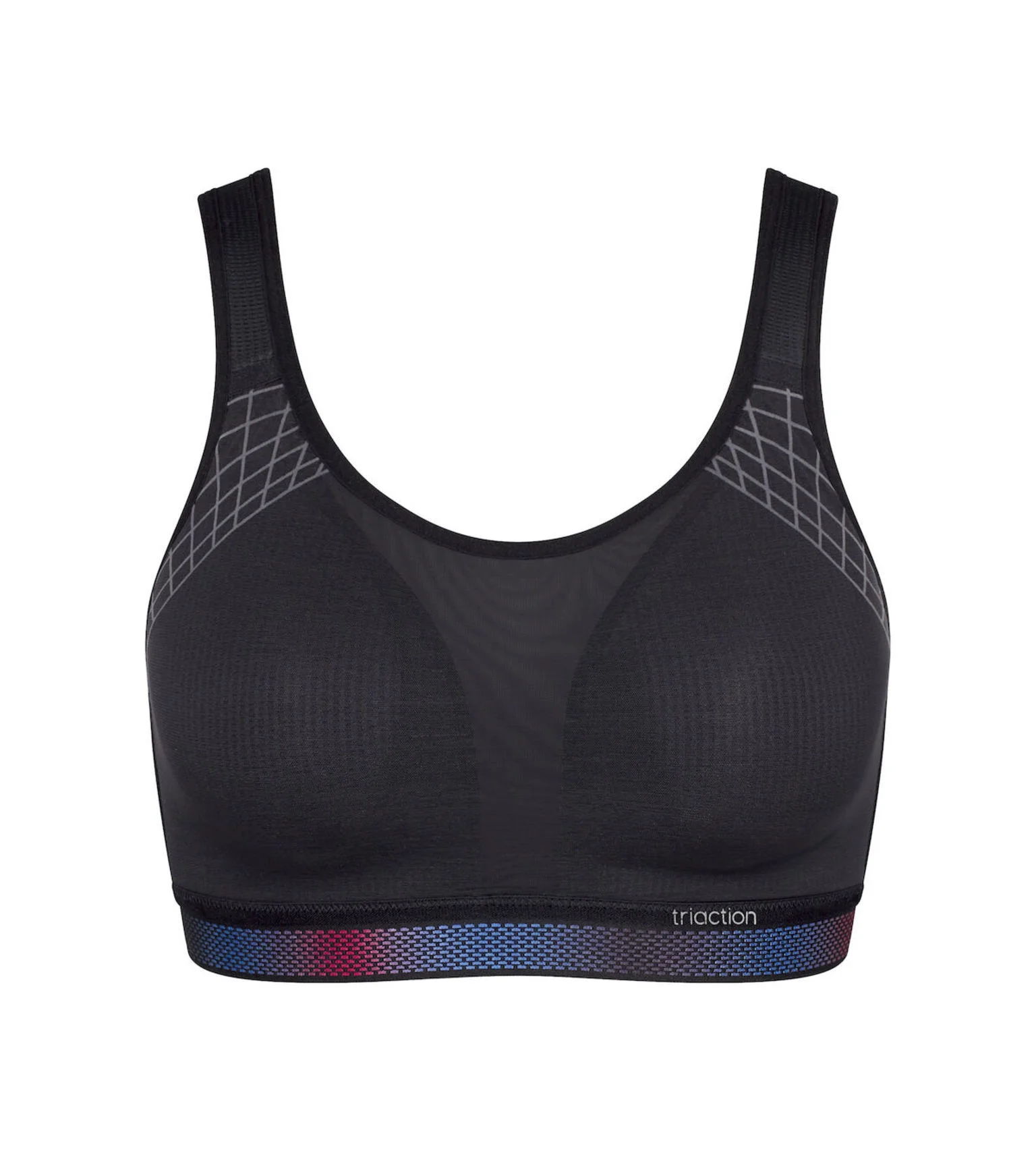 Dámska podprsenka Triaction Cardio Flow Bra N01 EX - BLACK - black 0004 - TRIUMPH BLACK 85H