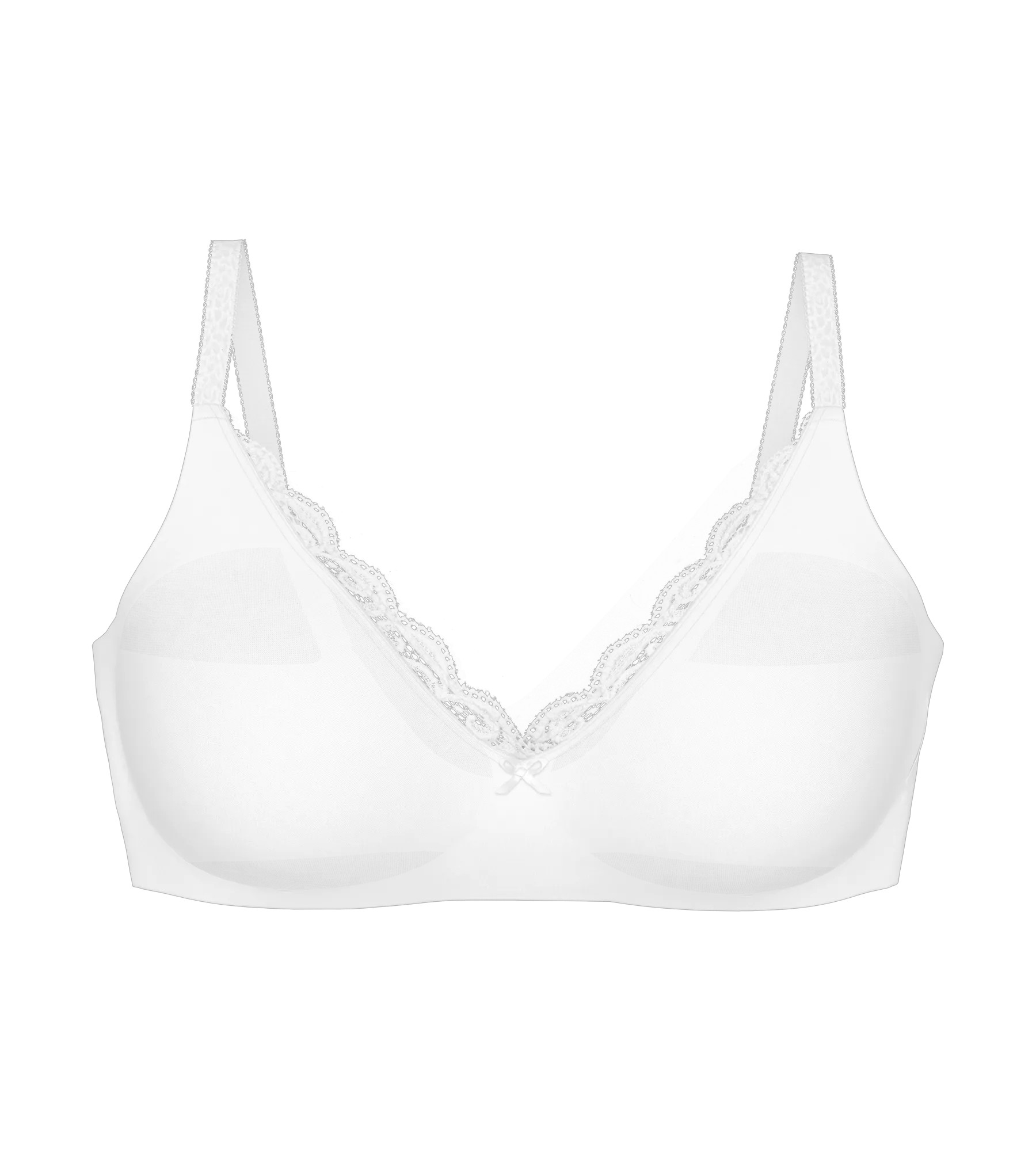 AMOURETTE - Minimizer: o jeden košíček, hladká bezešvá silueta Triumph WHITE 100D (obrázek 6)