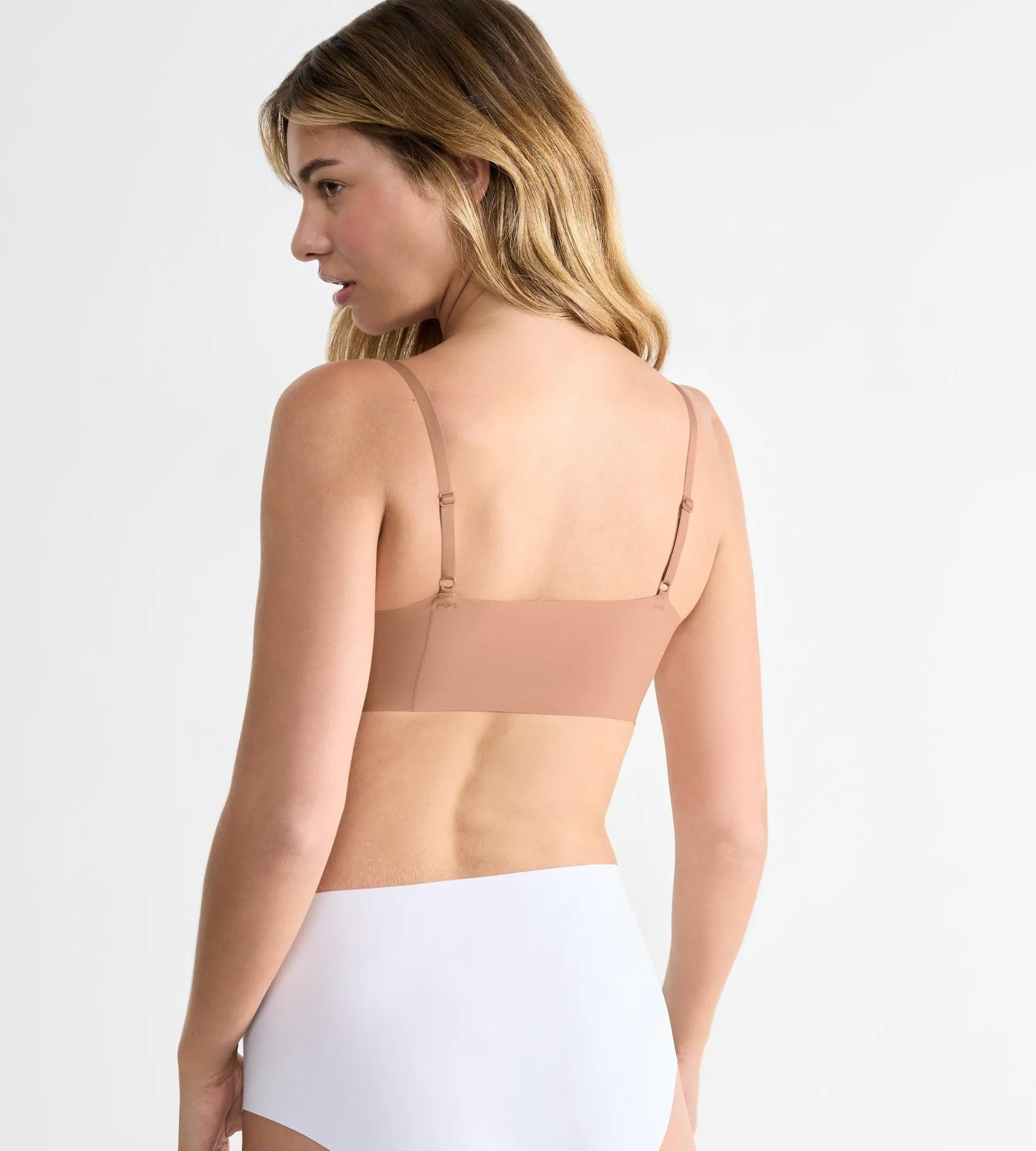Dámská podprsenka ZERO Microfibre 2.0 Bralette - CAMEO BROWN - hnědá 00ME - SLOGGI BROWN M (obrázek 5)