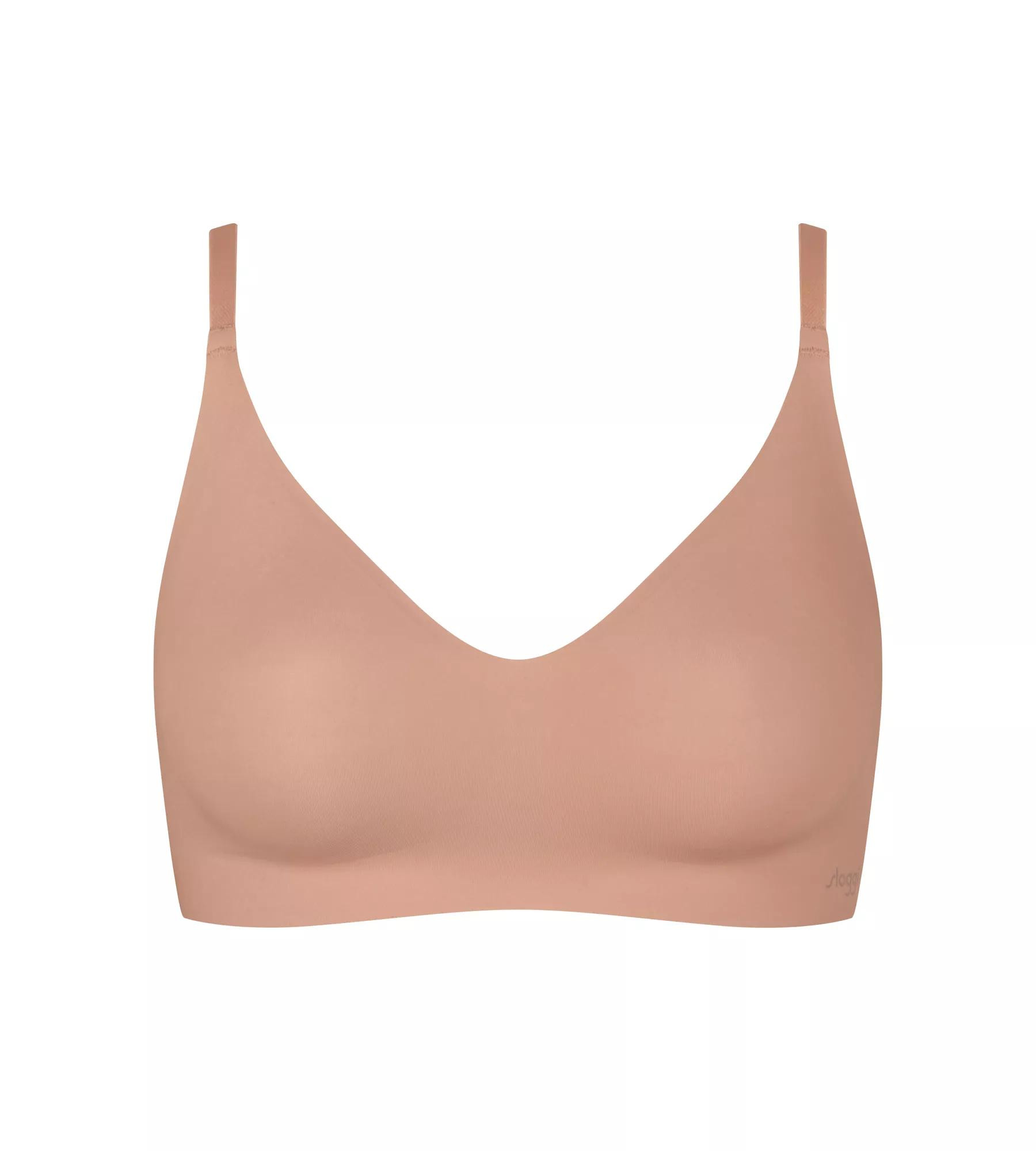 Dámská podprsenka ZERO Microfibre 2.0 Bralette - CAMEO BROWN - hnědá 00ME - SLOGGI BROWN M (obrázek 3)
