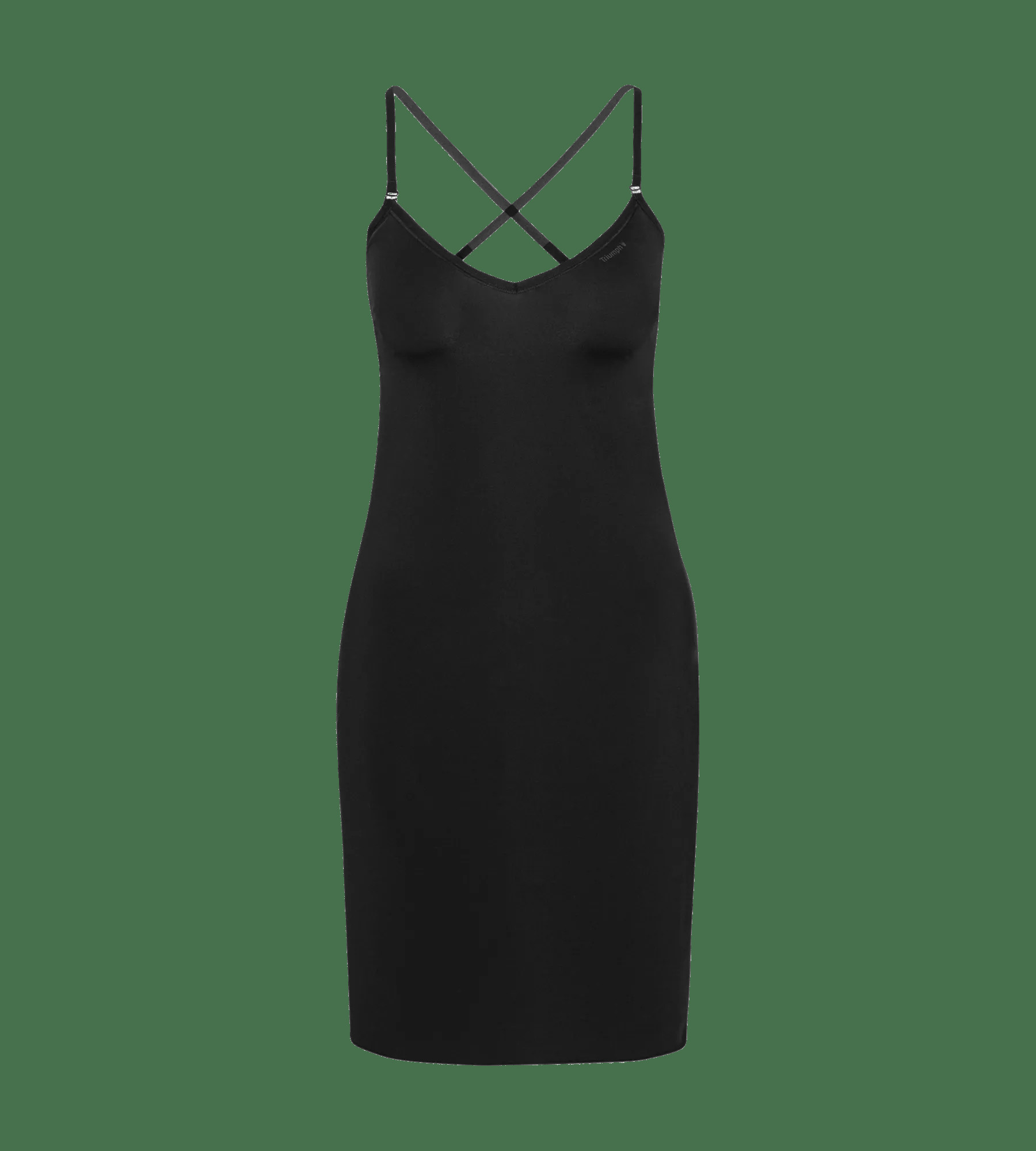 Dámské kombiné Body Make-Up T Dress 02 - BLACK - černé 0004 - TRIUMPH BLACK XL