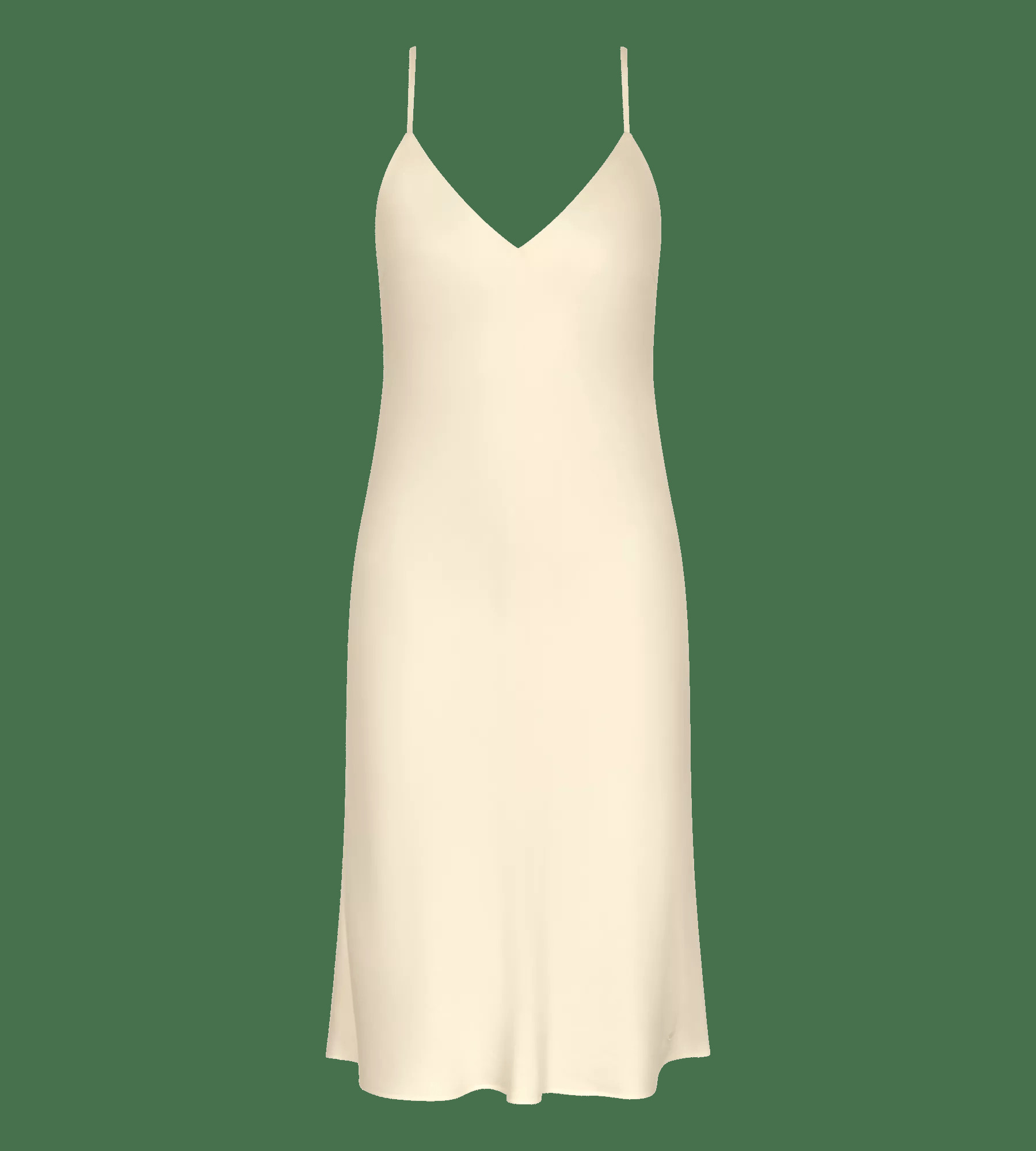 Dámská noční košilka Silky Sensuality NDW X - ECRU WHITE - ecru 1595 - TRIUMPH UNKNOWN 44