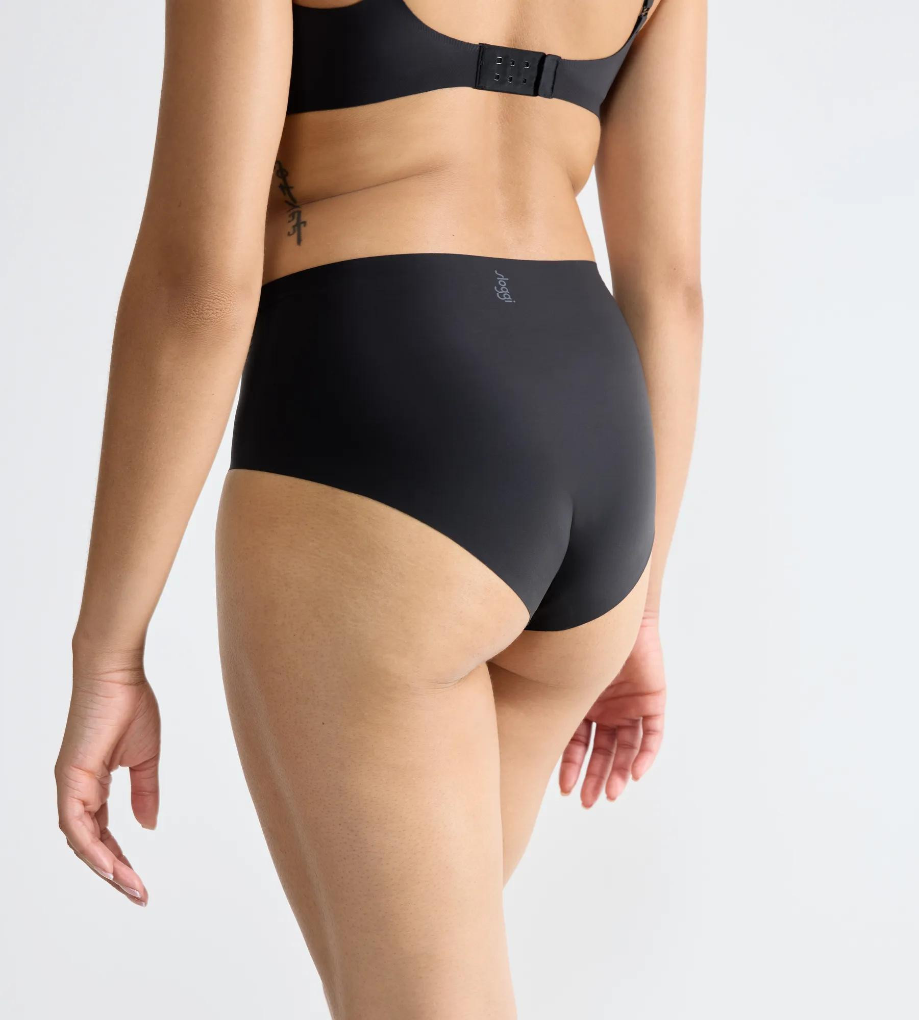 Dámské kalhotky ZERO Feel 2.0 High waist - BLACK - černé 0004 - SLOGGI BLACK XL (obrázek 4)