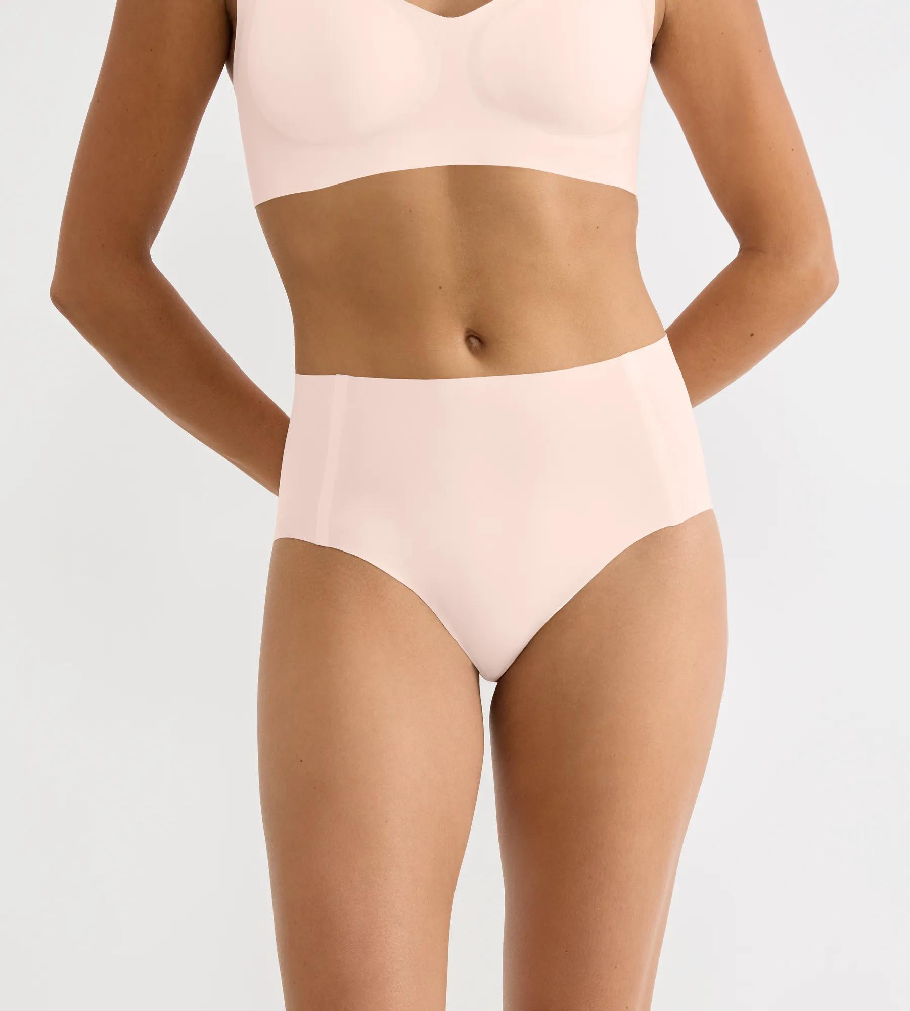 Dámské kalhotky ZERO Feel 2.0 High waist - PINK - sv. růžové 00DM - SLOGGI PUFF PINK XXL
