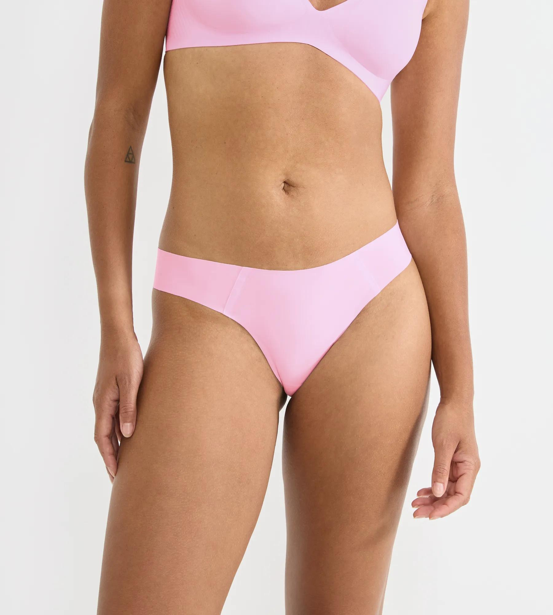 SLOGGI ZERO FEEL - Tanga: neviditeľné pohodlie Sloggi FLORAL PINK M