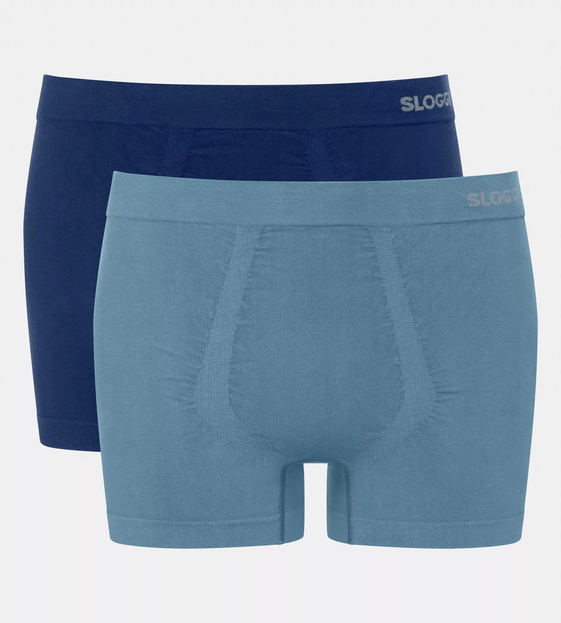 Pánske boxerky GO Smooth Short C2P - UNKNOWN - modré V003 - SLOGGI UNKNOWN XXL
