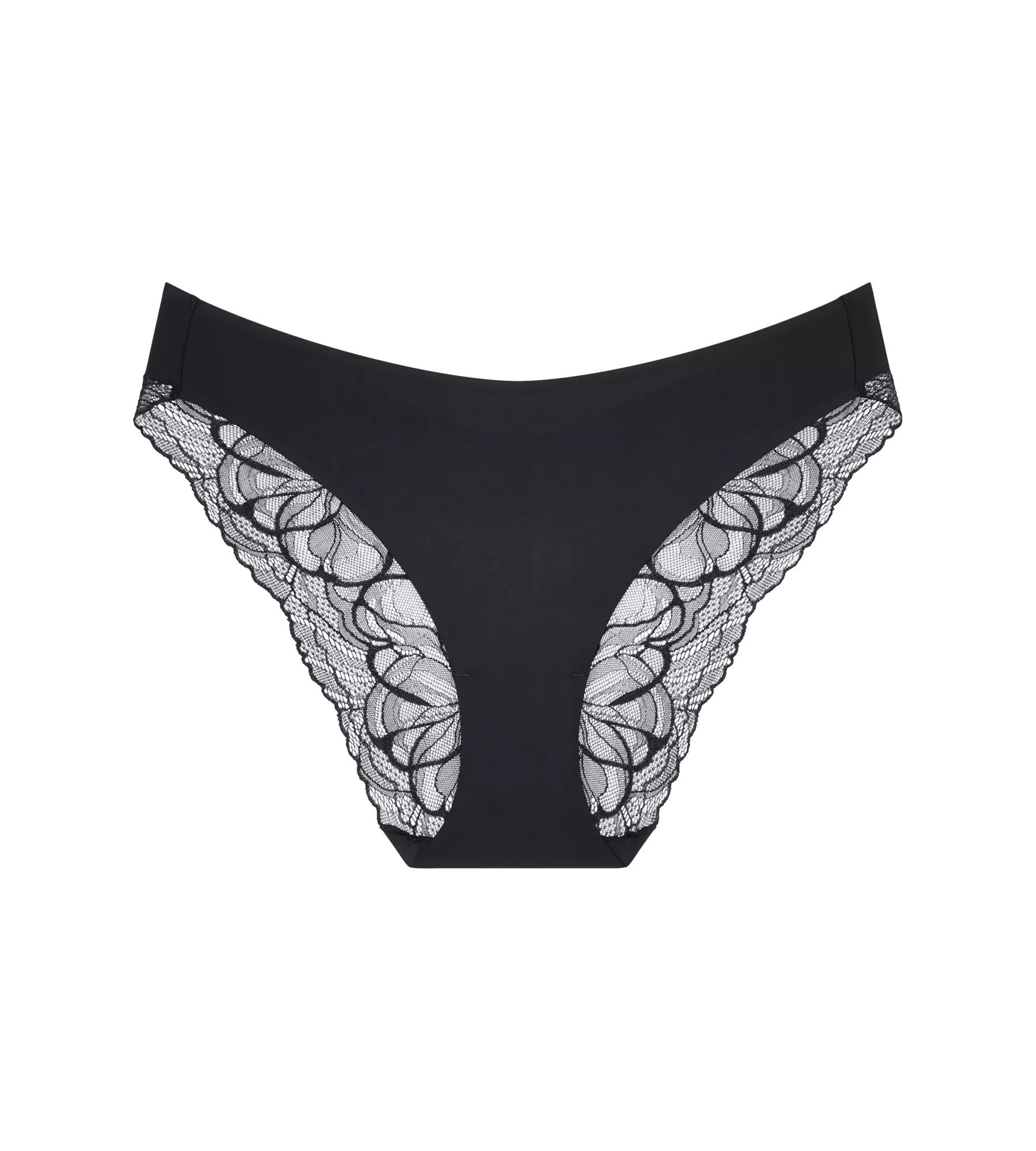 Body Make-Up Illusion Lace Highleg Tai - BLACK - TRIUMPH BLACK - TRIUMPH 42 (obrázek 3)