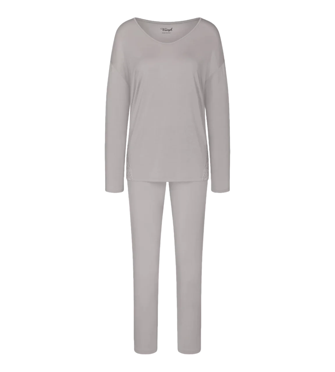 Dámske pyžamo Timeless Sensuality PK LSL - GRAY 7816 - TRIUMPH Silent Grey 42