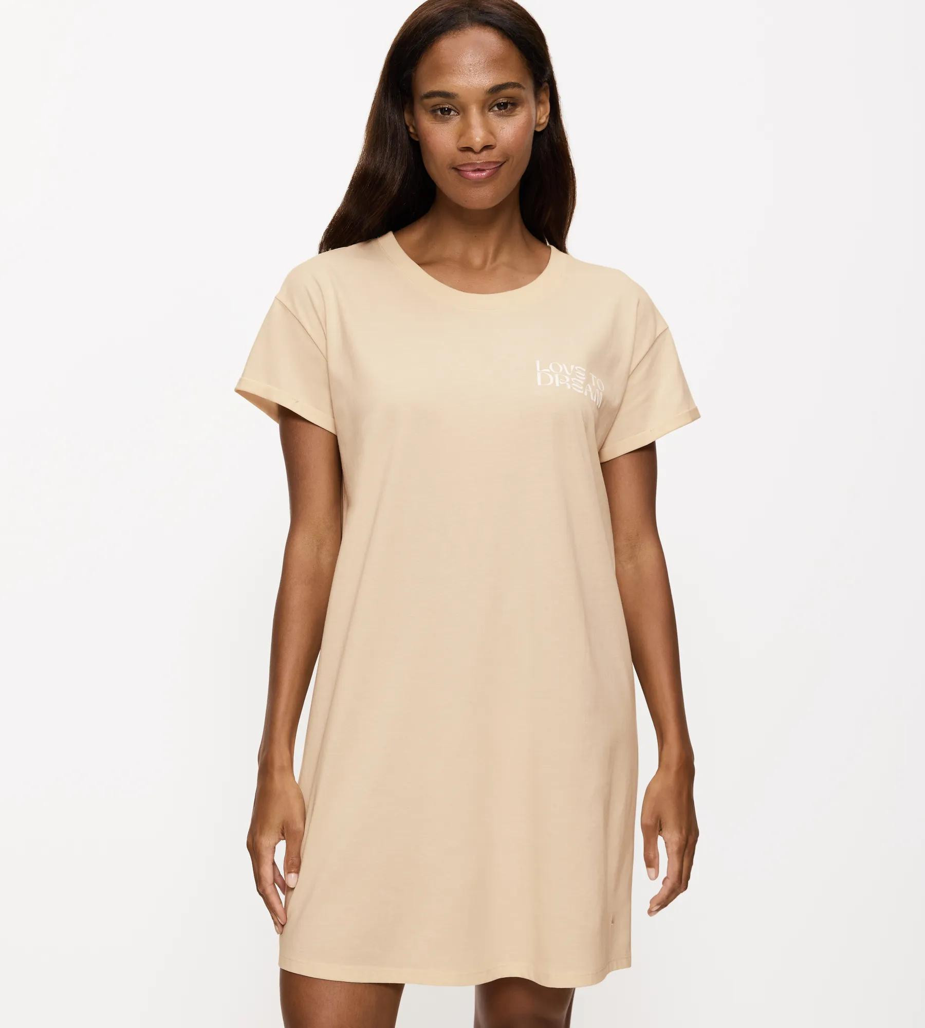 Dámská noční košile Nightdresses NDK X - YELLOW - žlutá 6720 - TRIUMPH YELLOW 46