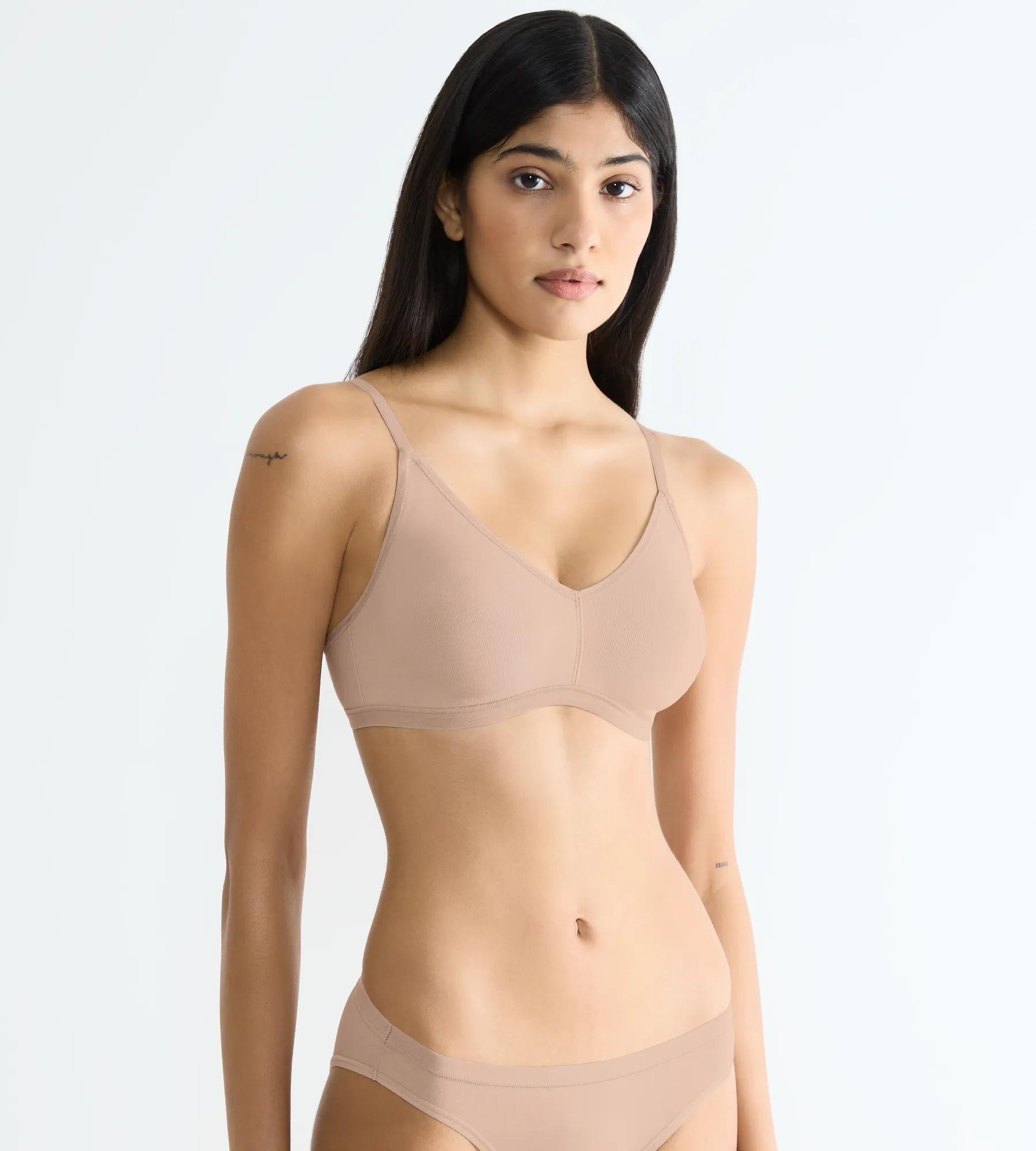 SLOGGI GO DAILY COTTON – Soft Bra: Jemná organická bavlna pro každý den Sloggi NEW BEIGE L