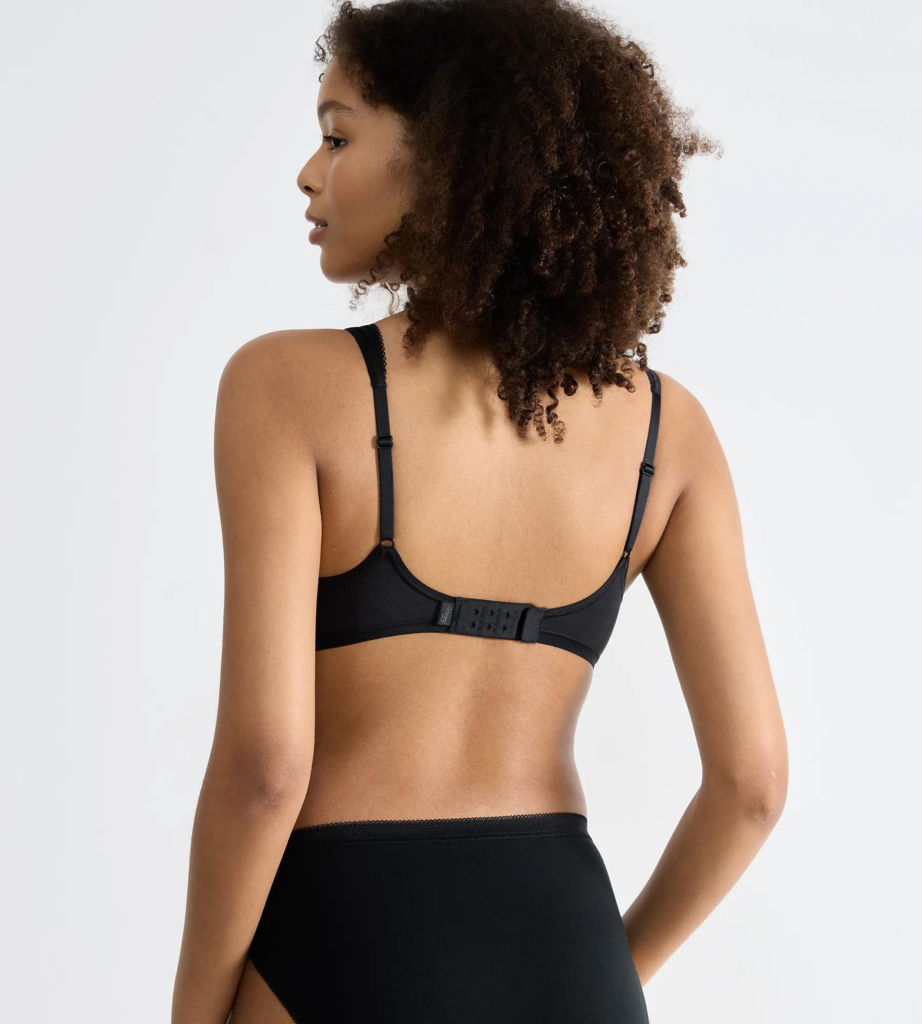 Dámská podprsenka Basic+ Soft Bra - BLACK - černá 0004 - SLOGGI BLACK 75D (obrázek 5)