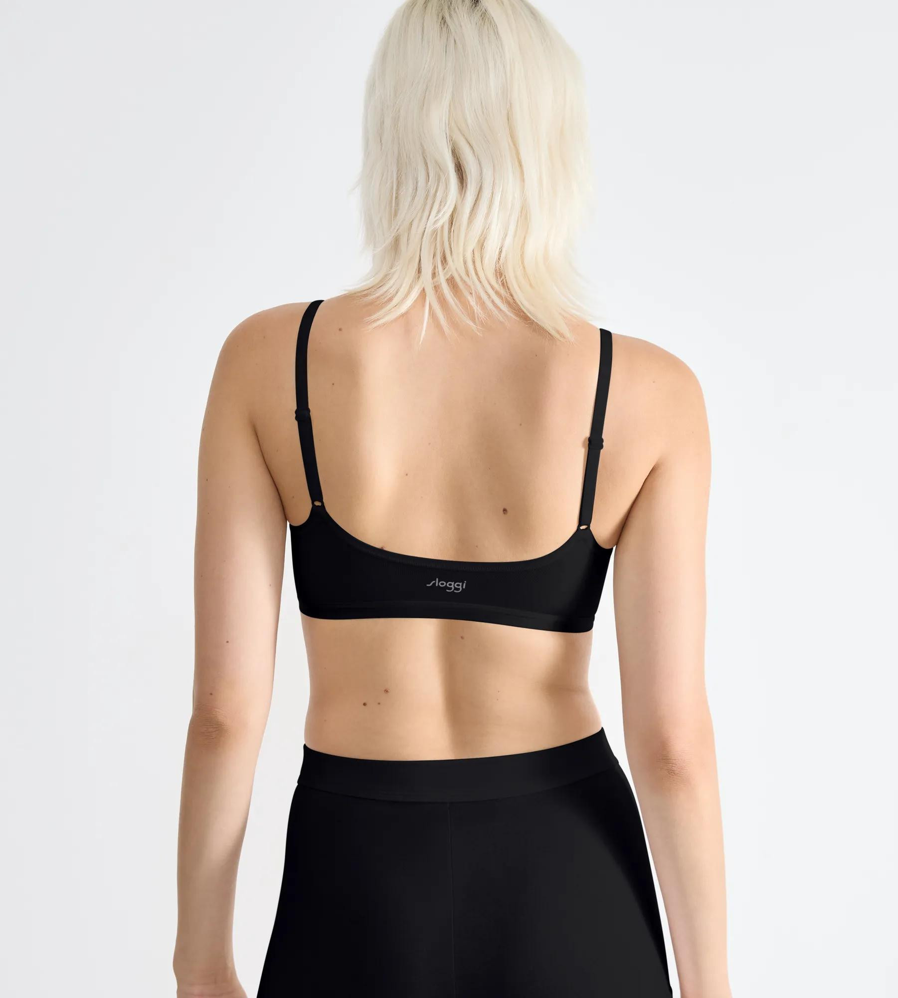 sloggi GO Daily Cotton Top - BLACK - SLOGGI BLACK - SLOGGI L