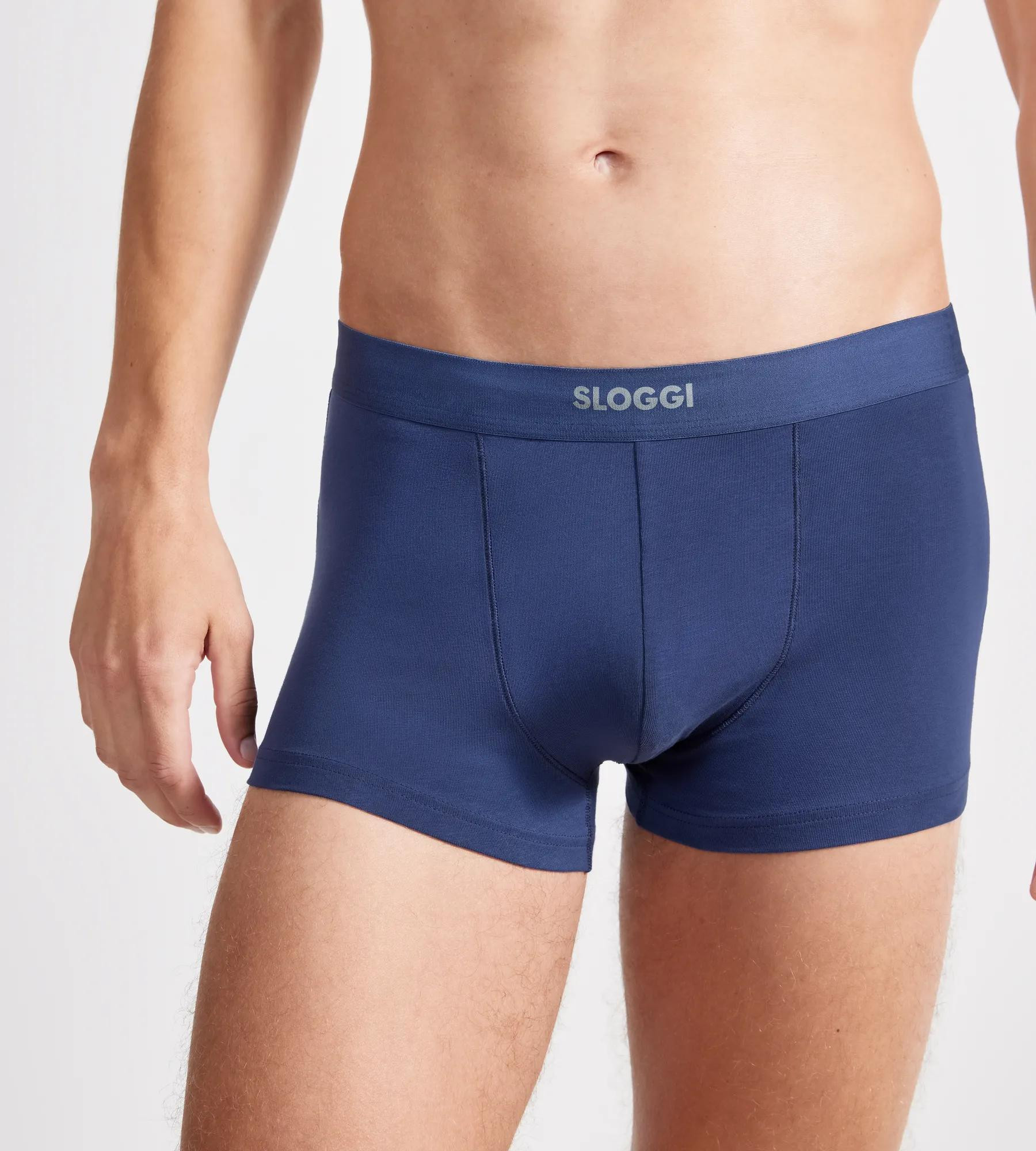 Pánské boxerky EVER Ease Hipster 2P - UNKNOWN - tm. modré 6312 - SLOGGI UNKNOWN M (obrázek 6)