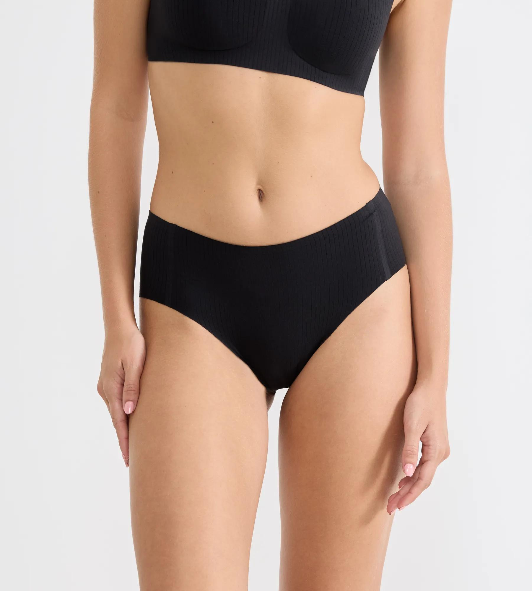 Dámské kalhotky ZERO Feel Pure Hipster - BLACK - černé 0004 - SLOGGI BLACK XL (obrázek 3)