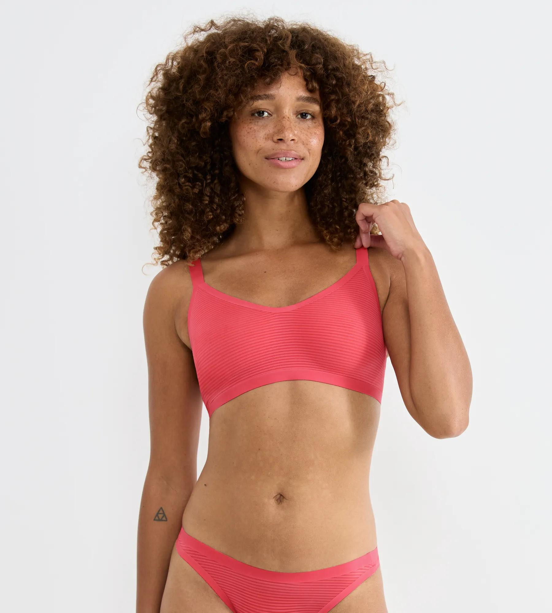 sloggi ZERO Feel Air Bralette - RED - SLOGGI RED - SLOGGI FLAMINGO M