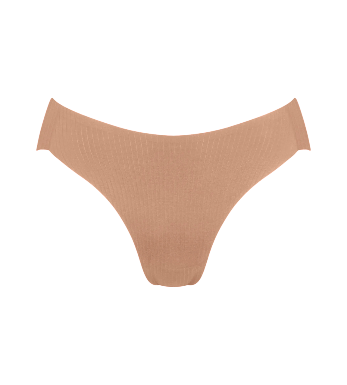 Dámské kalhotky ZERO Feel Pure High leg - BROWN - sv. hnědé 00CM - SLOGGI NOSTALGIC BROWN M