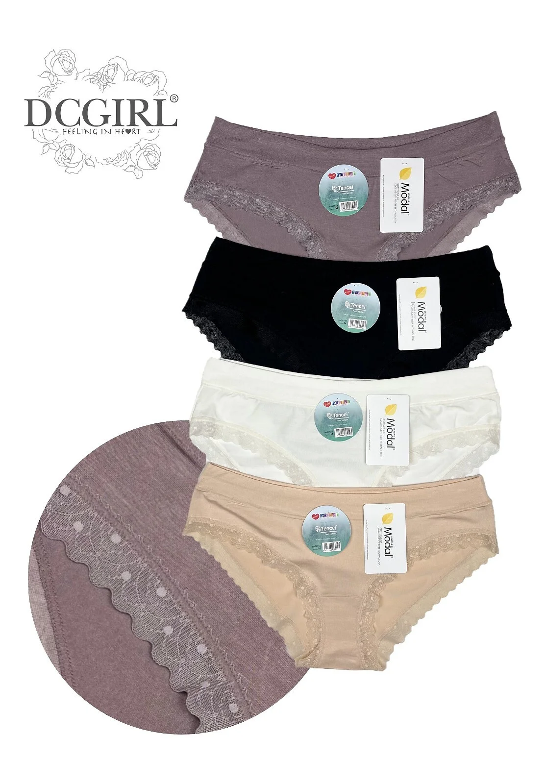 DC Dievčenské nohavičky 26912 A'2 S-XL směs barev L