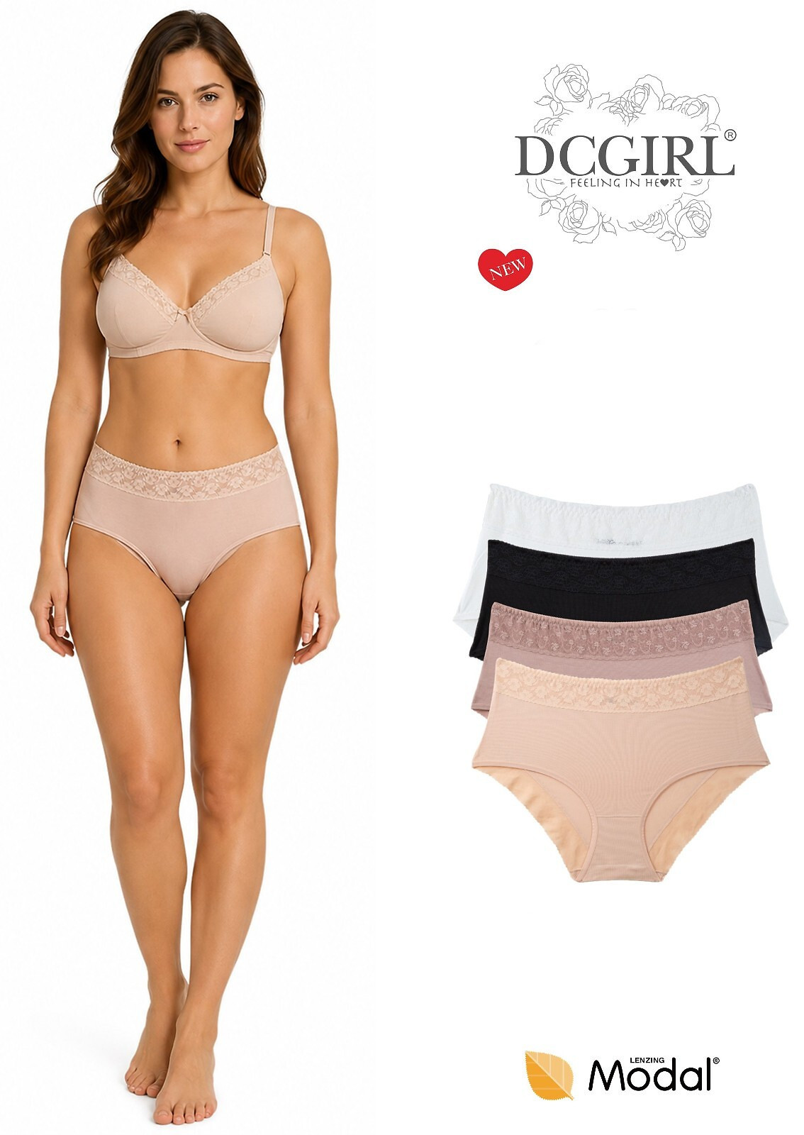 DC Girl nohavičky 26899 A'2 M-XL směs barev L