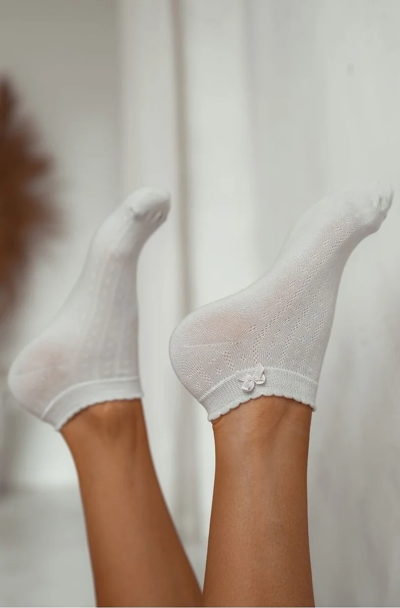 Milena Ponožky 0859 Cocardek světle šedá 37-41