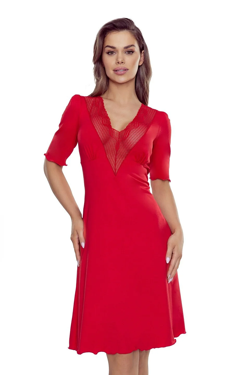 Eldar First Lady Flor chemise 2XL-3XL černá 3XL