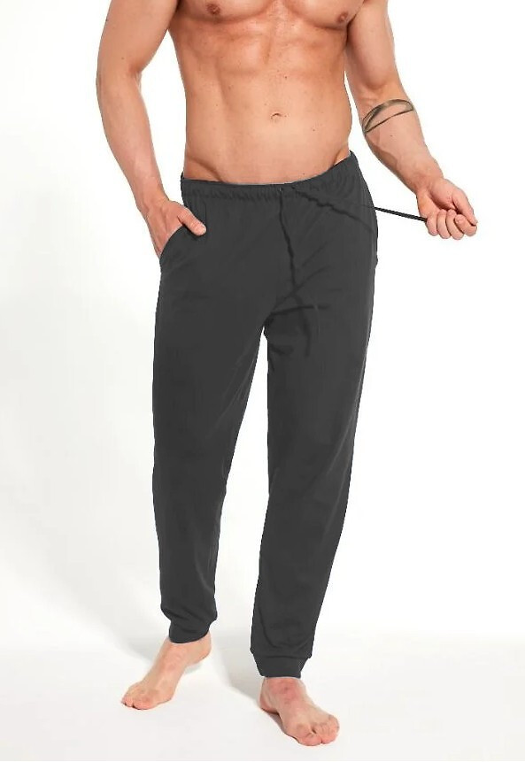 Cornette 331/02 S-2XL pánské pyžamové kalhoty grafit XXL (obrázek 4)
