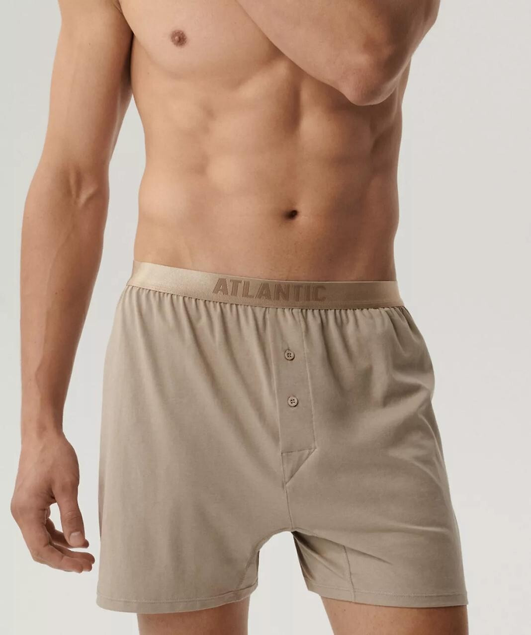 Boxerky Atlantic 2BMB-005 A'2 S-2XL béžová XXL (obrázek 3)